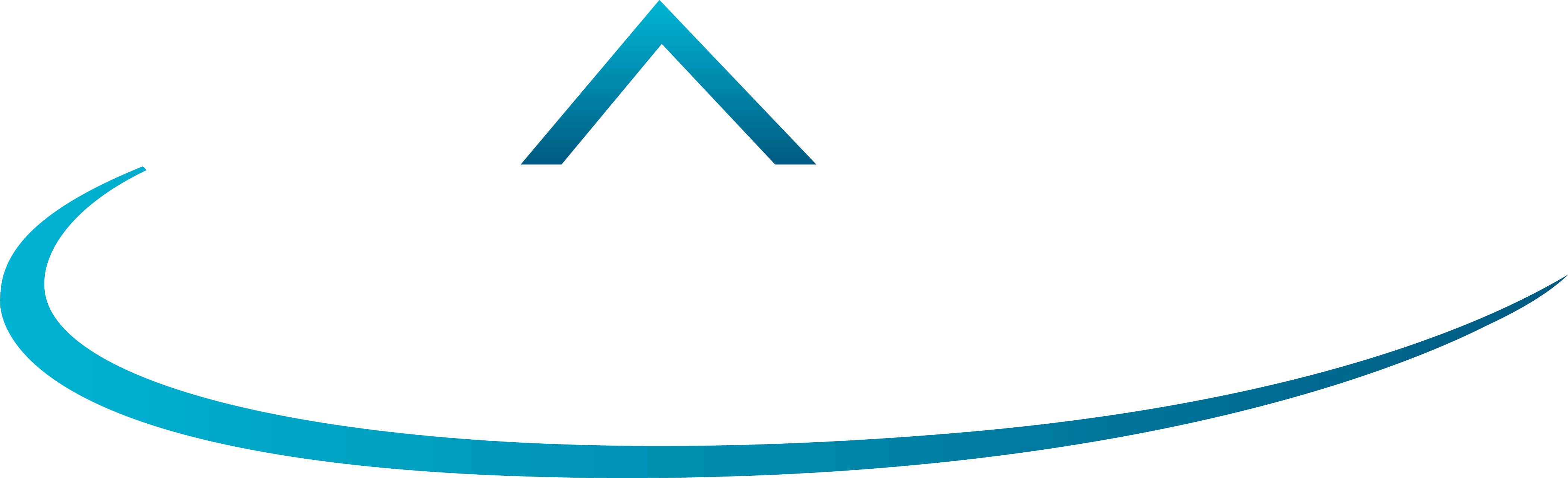 advanced roofing logo white