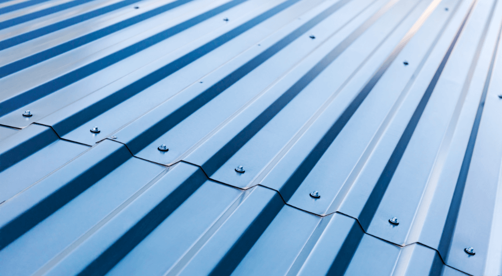 Metal roof panels