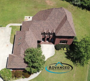 Advanced Roofing Certainteed Asphalt Shingle Roof Replacement in Madison Alabama cropped
