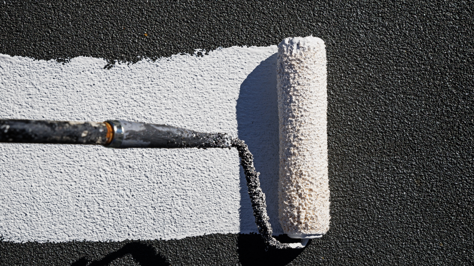 Commercial roof coating