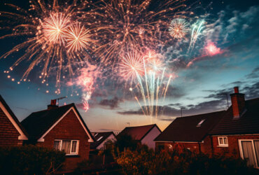 Risks of Fireworks on Roof