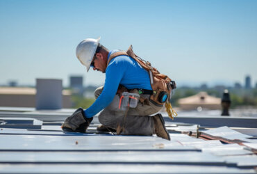 Roof installing