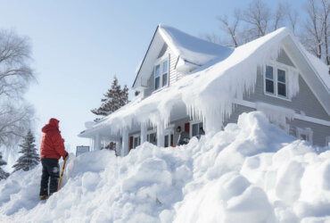 Snowstorm roof