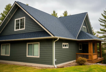 Shingle roof Siding