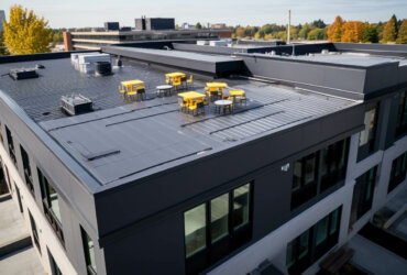 Commercial Black Roof top