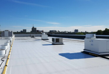 Air Conditioning Unit on commercial Roof