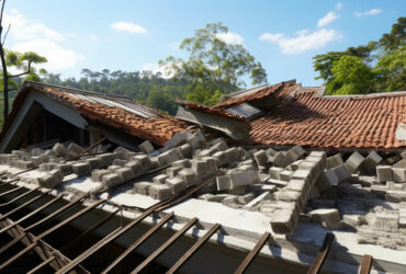 Broken Roof Tiles