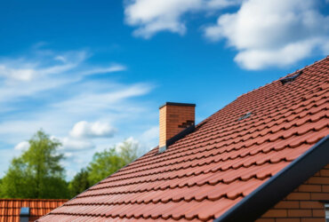 Red tile roofing