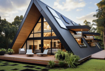 A Frame House roofing