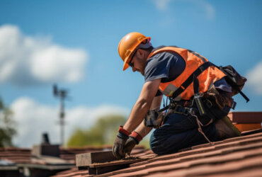 Tile roofing installation