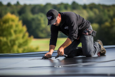 waterproof membrane Roofing installation