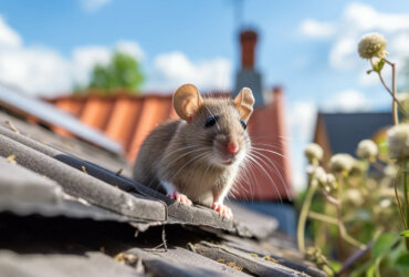 Brown Rat Damage to Roof