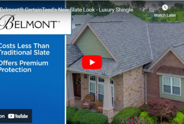 Belmont CertainTeeds New Slate Look – Luxury Shingle